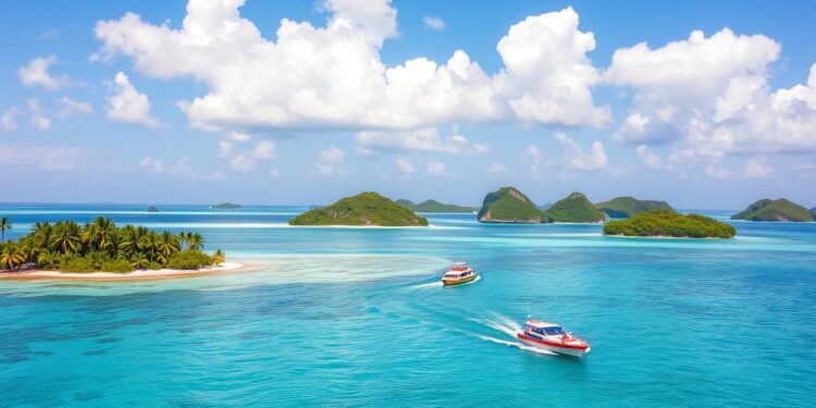 island hopping